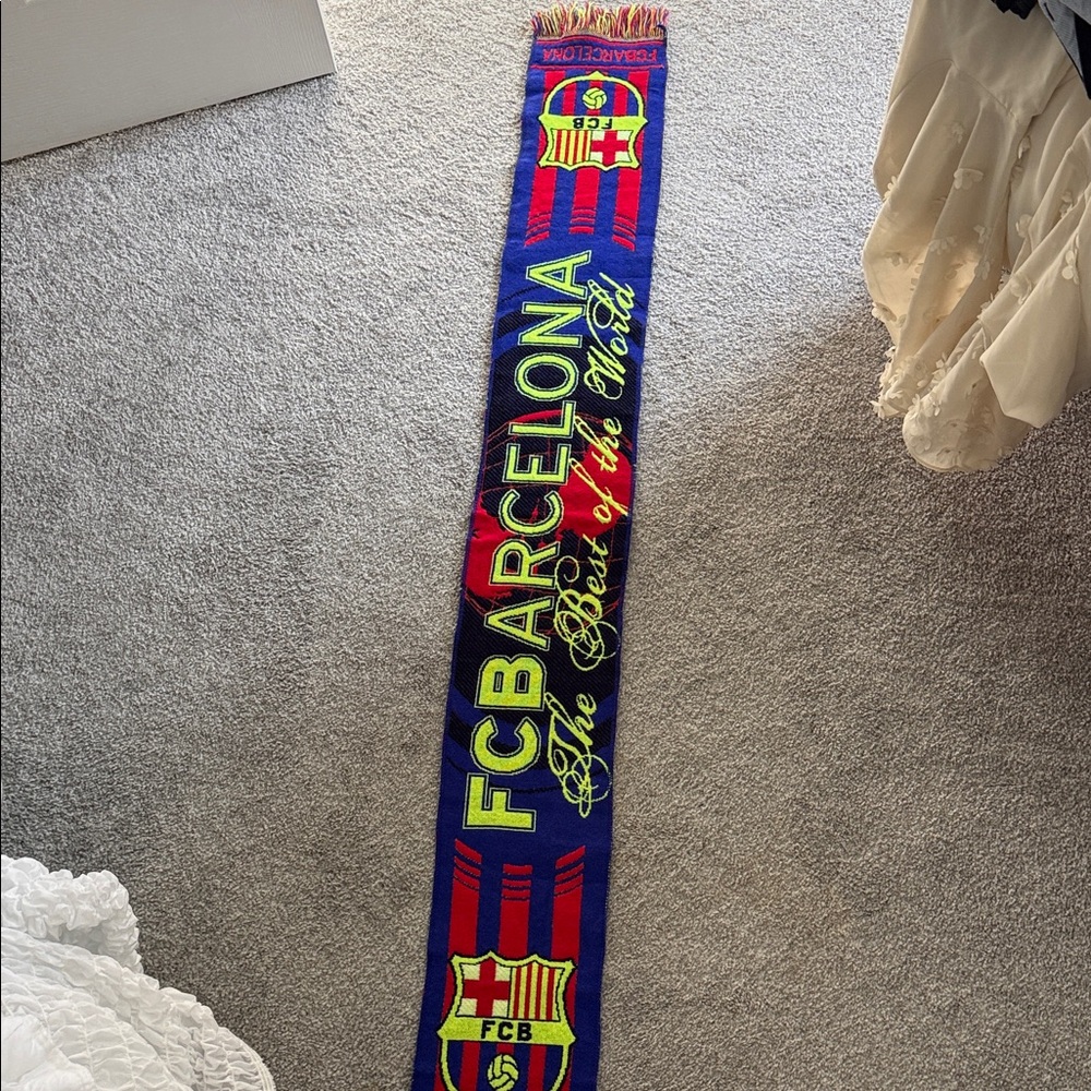FC Barcelona Scarf - Blue & Red Fan Scarf